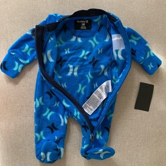 Hurley Boy Footed Coverall - Picture 6 of 10